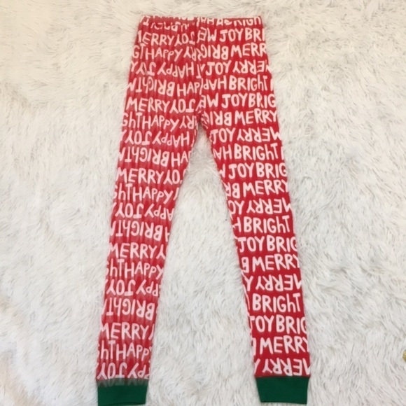Carter's Infant & Toddler Girls Red Happy Merry Joy Christmas Pajamas 10/10 A - Picture 8 of 12